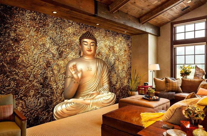 Wandbilder wohnzimmer buddha